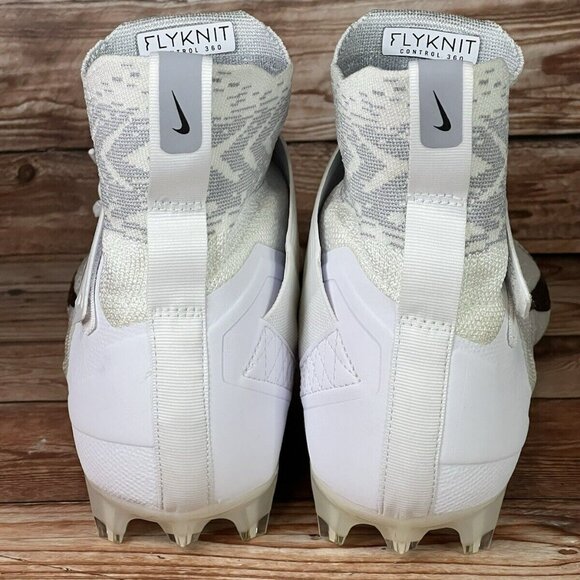 Nike Alpha Menace Elite 2 White Football Cleats Men\'s Size 11.5 WIDE BV3298-100 main image 4